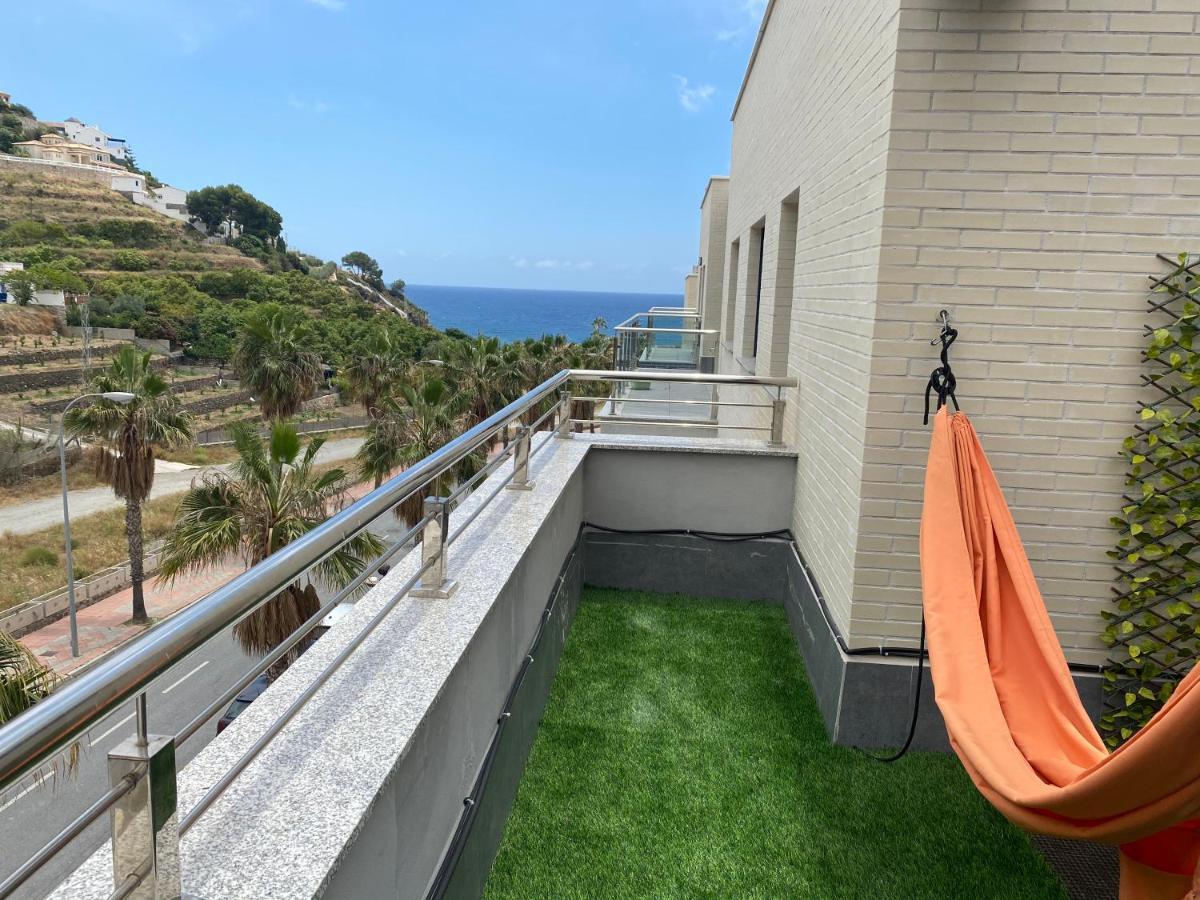 Atico 90M De Terraza, Jacuzzi Privado Y Cargador De Coche Electrico En Cabria, Almunecar Bagian luar foto
