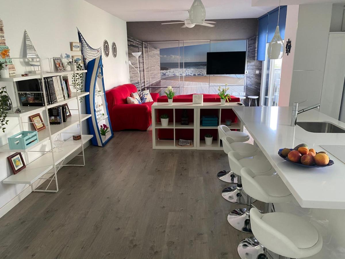Atico 90M De Terraza, Jacuzzi Privado Y Cargador De Coche Electrico En Cabria, Almunecar Bagian luar foto