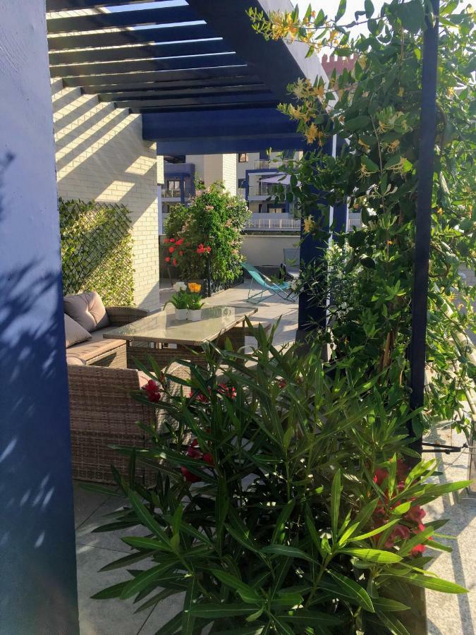 Atico 90M De Terraza, Jacuzzi Privado Y Cargador De Coche Electrico En Cabria, Almunecar Bagian luar foto
